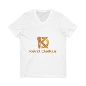 Kérd Daikur Gold Logo V-Neck Tee