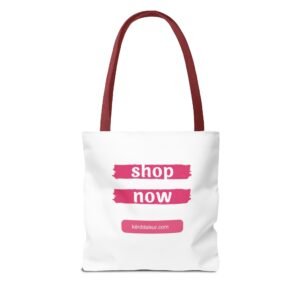 Portrait Tote Bag — Vibrant Smiling Woman Art Print