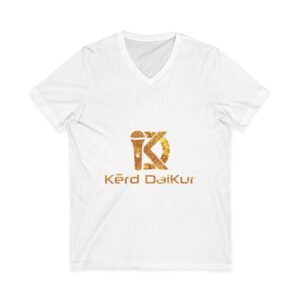 Kérd Daikur Gold Logo V-Neck Tee