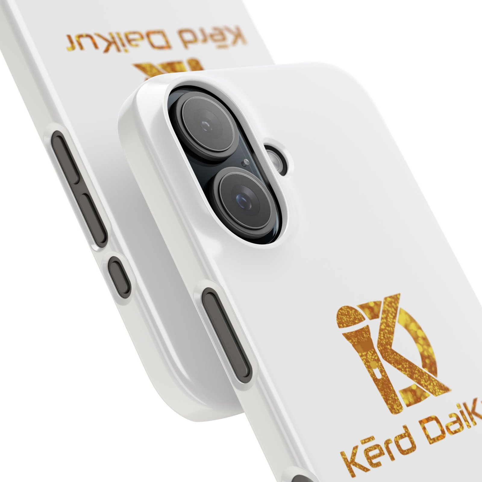 Kērd DaiKur Gold Logo Slim Phone Case – Artist Edition - Image 2