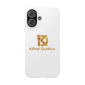 Kērd DaiKur Gold Logo Slim Phone Case – Artist Edition