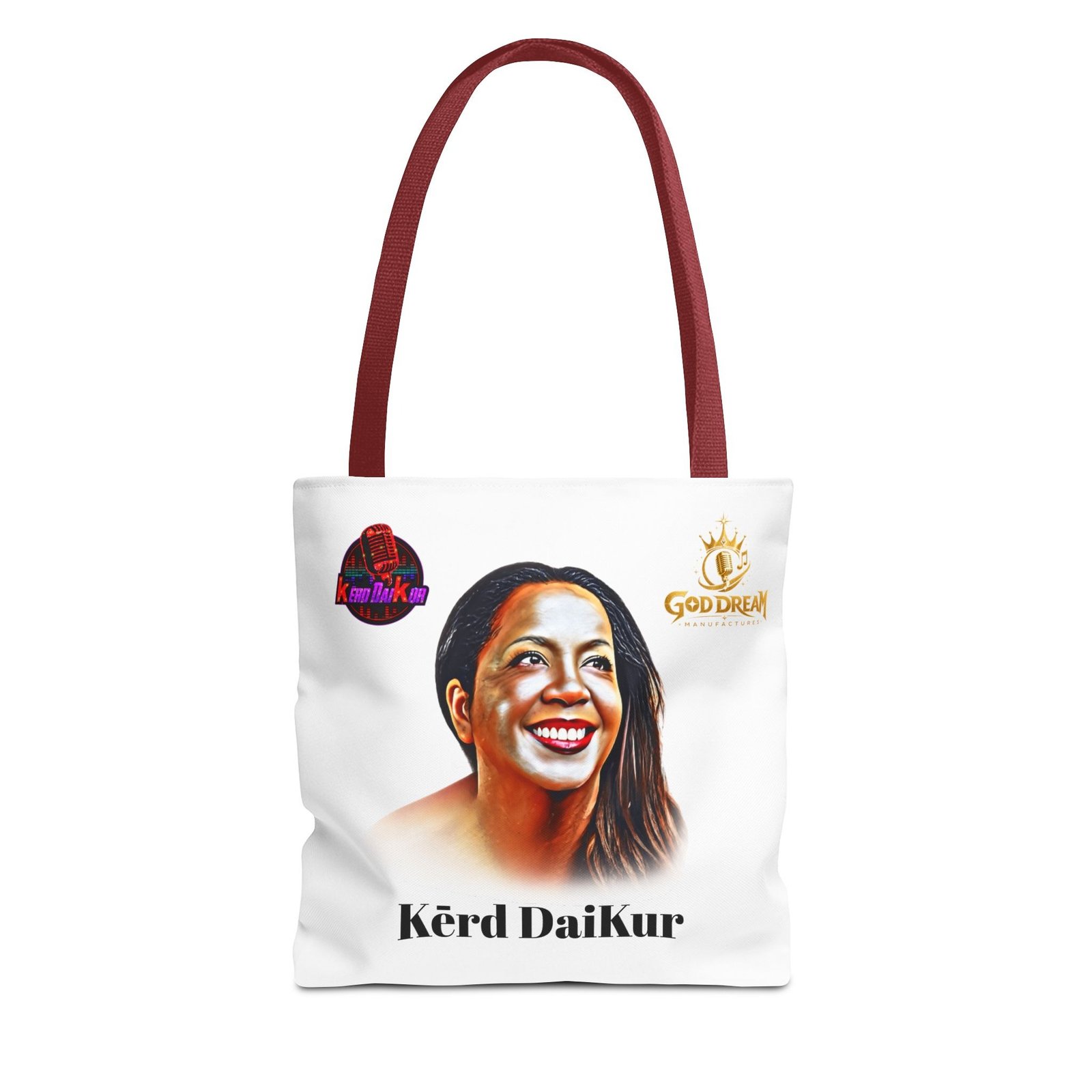 Kērd DaiKur Vibrant Portrait Tote Bag