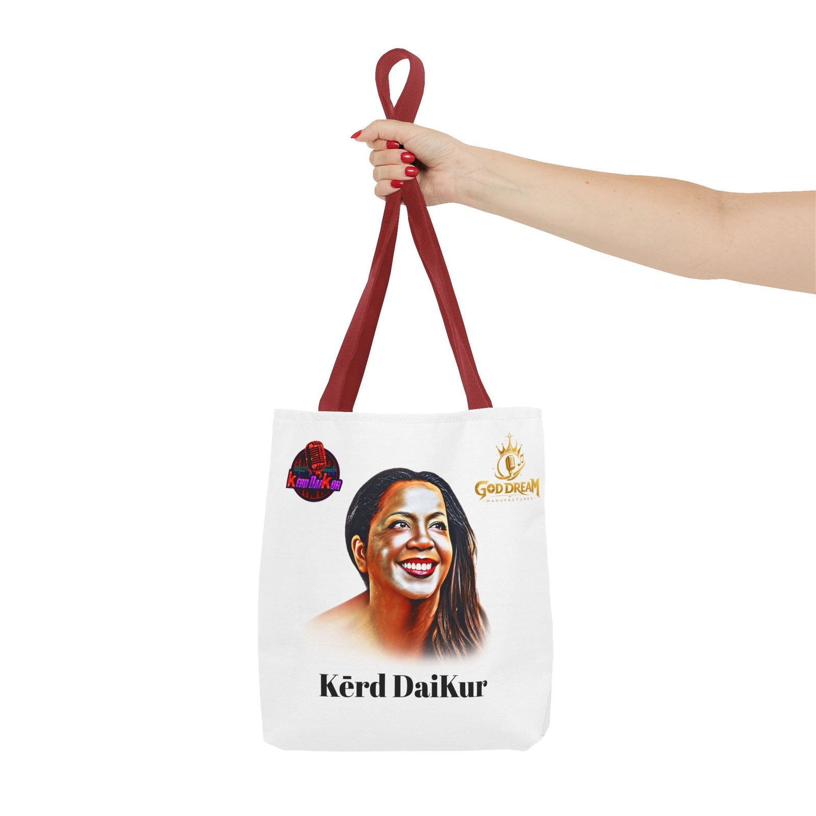 Kērd DaiKur Vibrant Portrait Tote Bag - Image 4