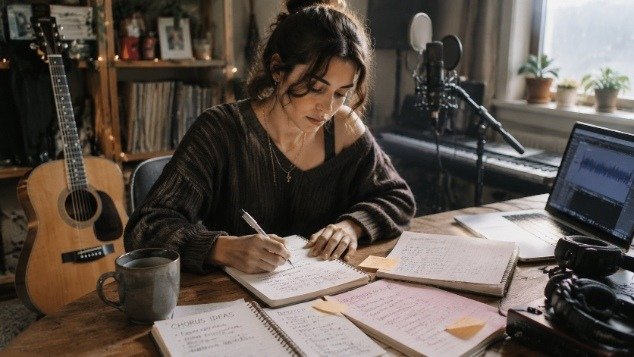 Practical songwriting process for independent artists